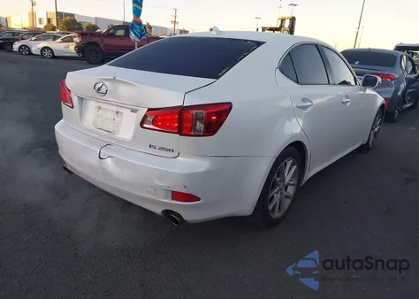 2013 Lexus Is 250 z USA, uszkodzony, nr VIN JTHBF5C20D2103140